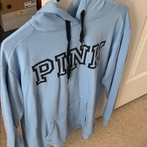 Baby blue Pink sweater